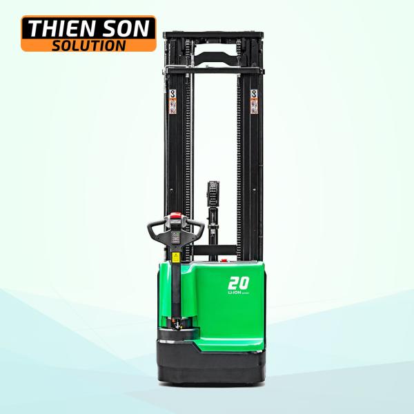 Xe nâng tay điện cao 2 tấn Lithium