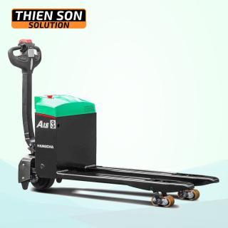 Xe nâng tay điện thấp 1.5 tấn Lithium