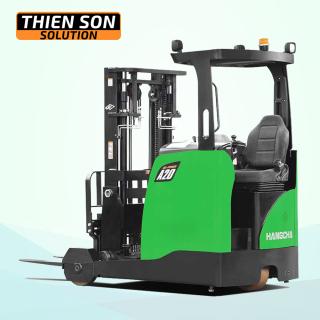 Xe nâng Reach Truck 2 tấn Lithium