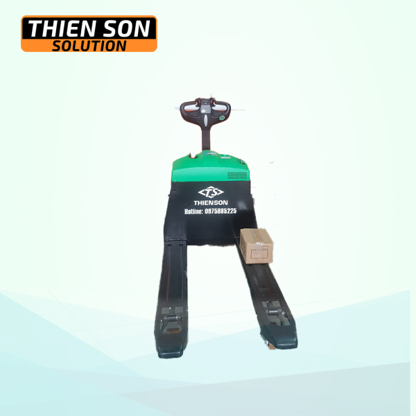 Xe nâng tay điện thấp 1.5 tấn Lithium