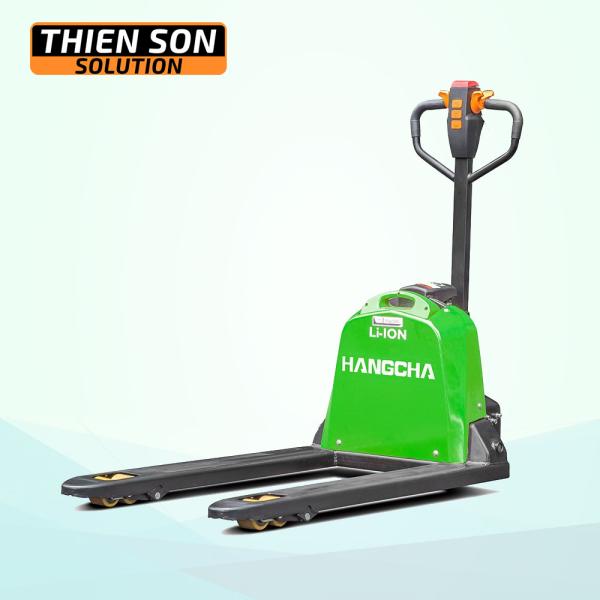 Xe nâng tay điện thấp 2 tấn Lithium