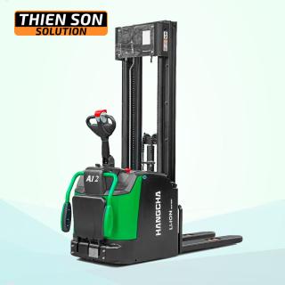 Xe nâng tay điện cao 1.2 tấn Lithium