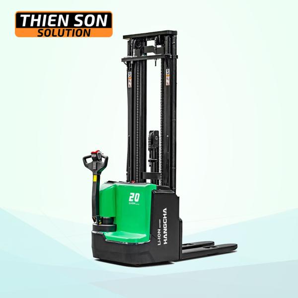 Xe nâng tay điện cao 2 tấn Lithium