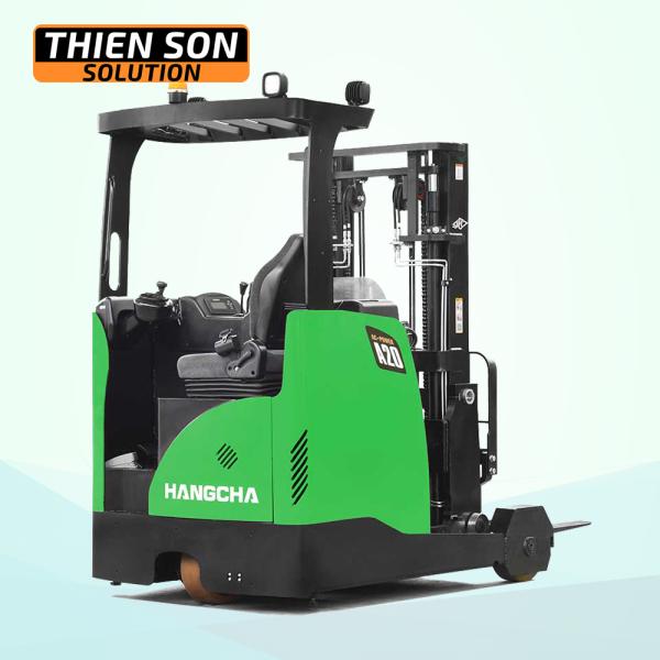Xe nâng Reach Truck 2 tấn Lithium