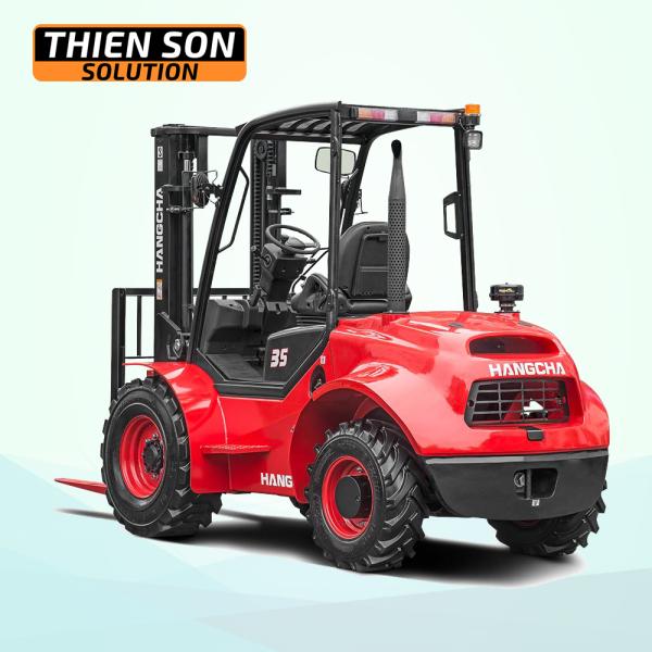 Xe nâng địa hình