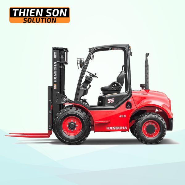 Xe nâng địa hình