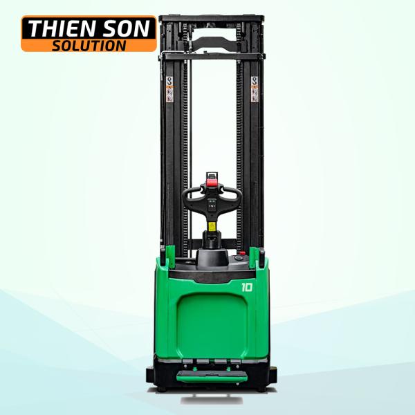 Xe nâng tay điện cao 1 tấn Lithium