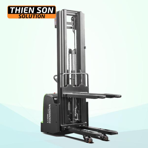 Xe nâng tay điện cao 1.2 tấn Lithium